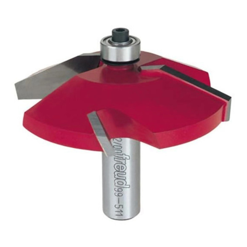99-511 Quadra-Cut Raised Panel Router Bit Bevel 1/2" Shank